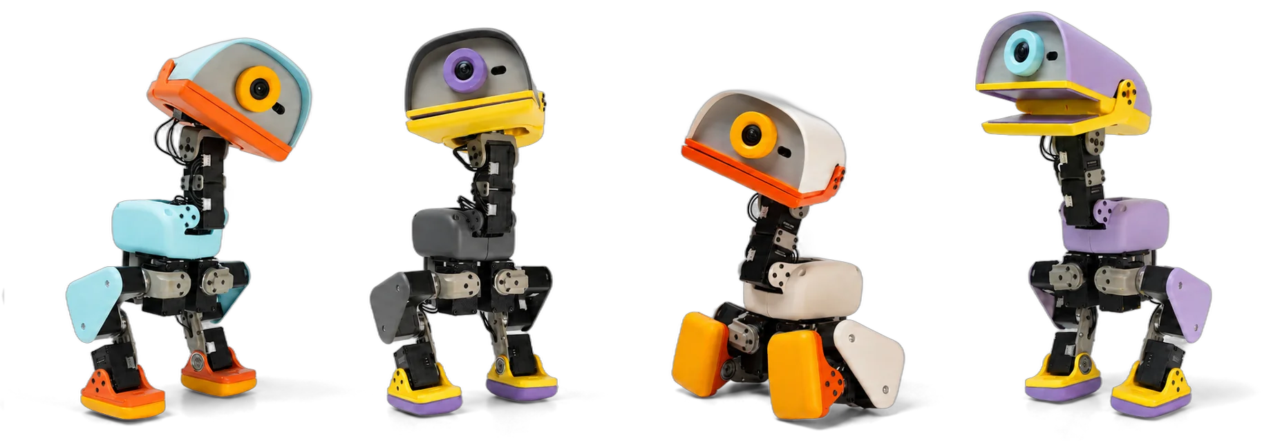 Microduck MD-01 robot in Cream